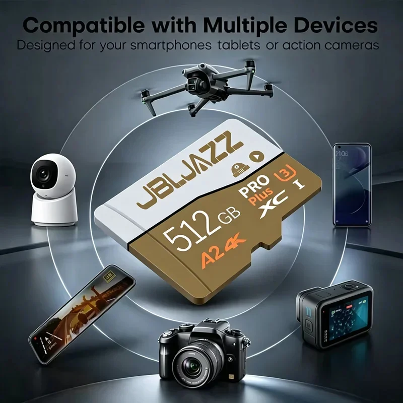 Высокопрочные SD-карты Micro TF SD, карты памяти TF 512 ГБ, 256 ГБ, 32 ГБ, Full HD, A1, высокоскоростные, для телефоновдронов, Nintendo Switch (art.: 3920dc1bbae43) - 3920dc1bbae43