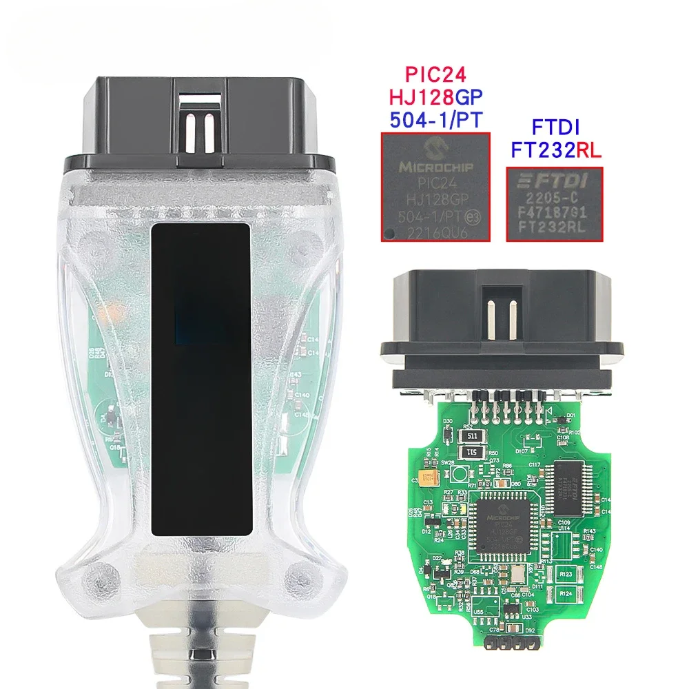 Щетка ELS27 PIC24HJ128 для сканирования V2.3.8 FoCCCi f или Ford Mazda