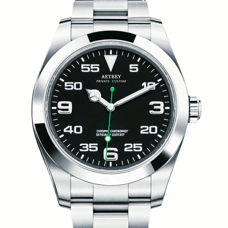 

Luxury Mens Watch Waterproof Automatic Mechanical Movement Sapphire Glass Stainless Steel Male Wristwatches