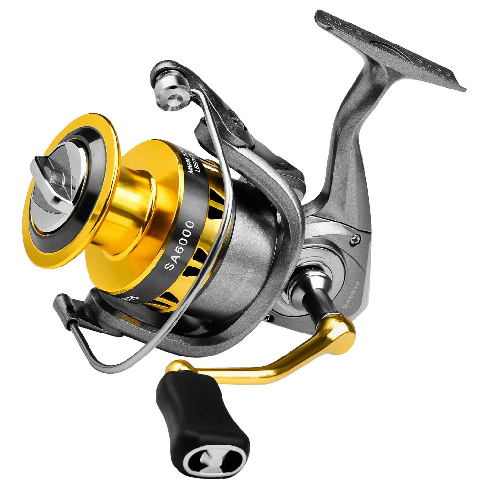 

World Debut 10Kg Max Drag Power Metal Fishing Reel Spool Grip Saltwater Freshwater Front and Rear Drag System Spinning Reel