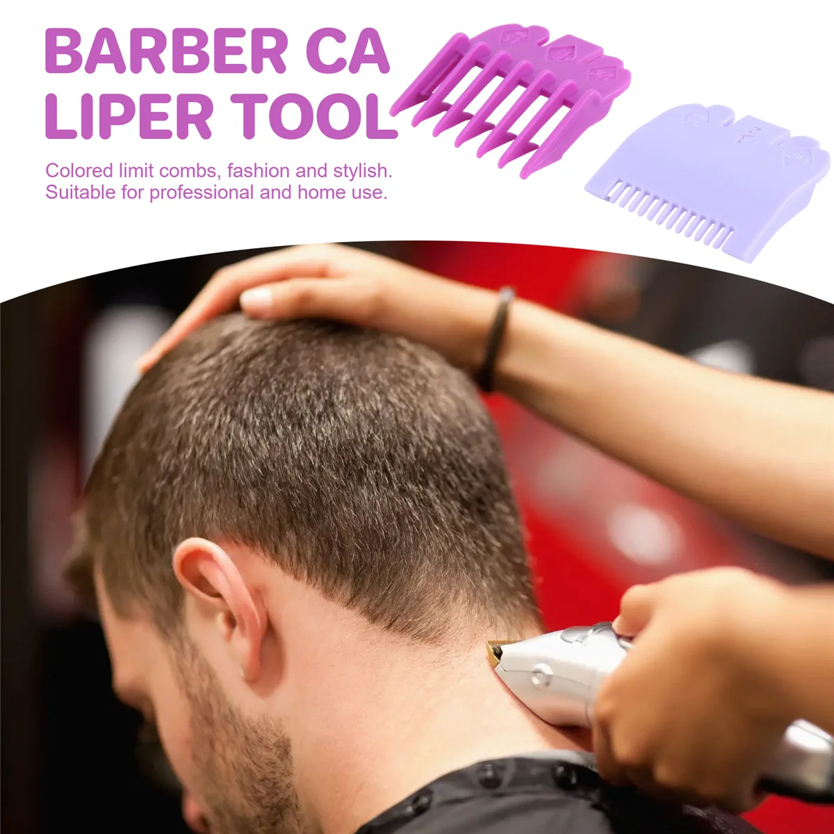 2 шт./компл. направляющая для машинки стрижки волос расческа-триммер бороды