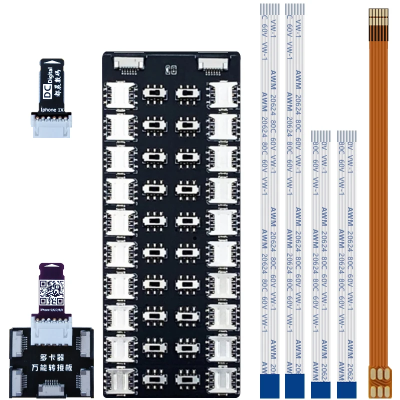 Адаптер для Sim-карты устройство нескольких карт внешний слот Android Apple