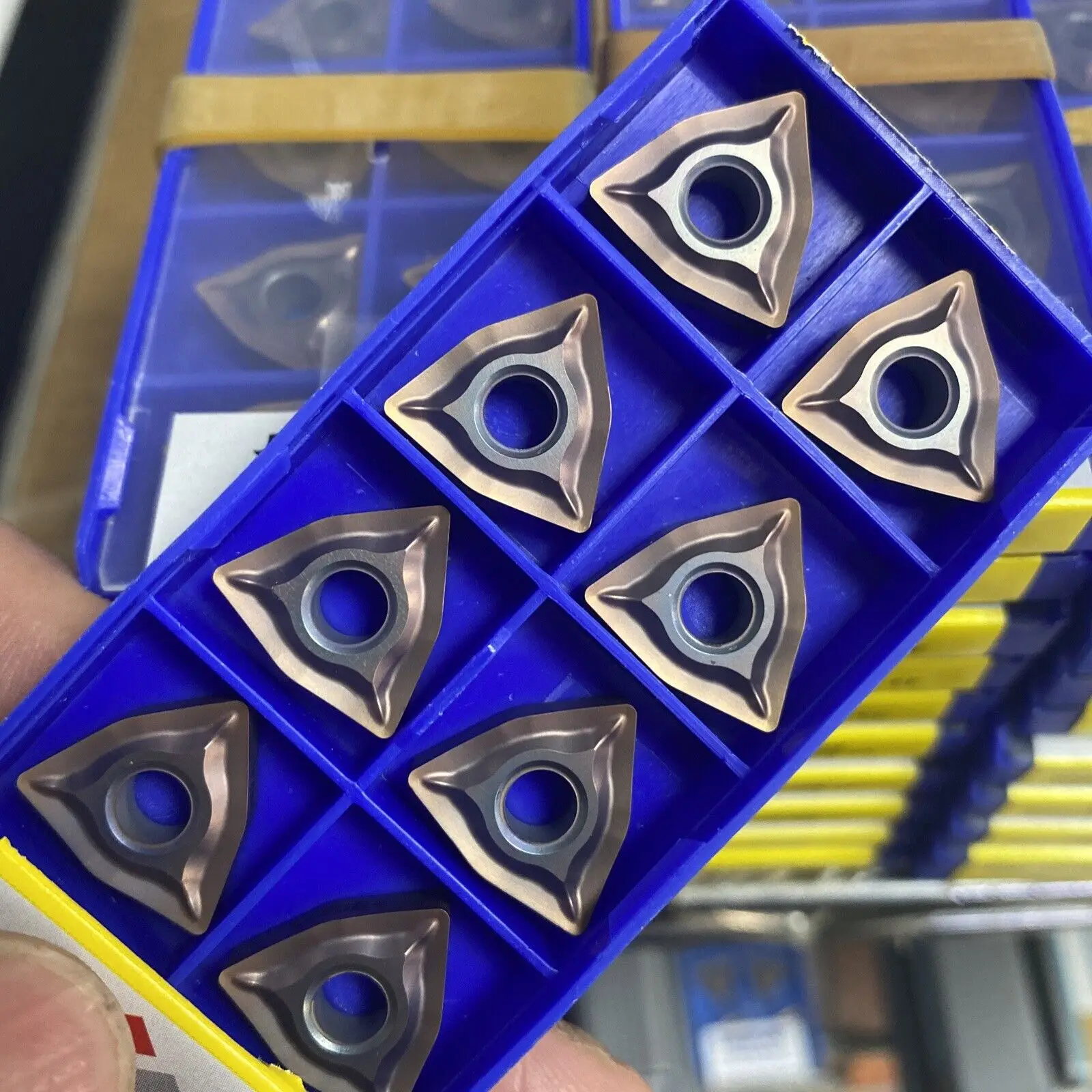 

50pcs WNMG080408-EF YBG205 WNMG432-EF Carbide turning insert For MWLNR /L