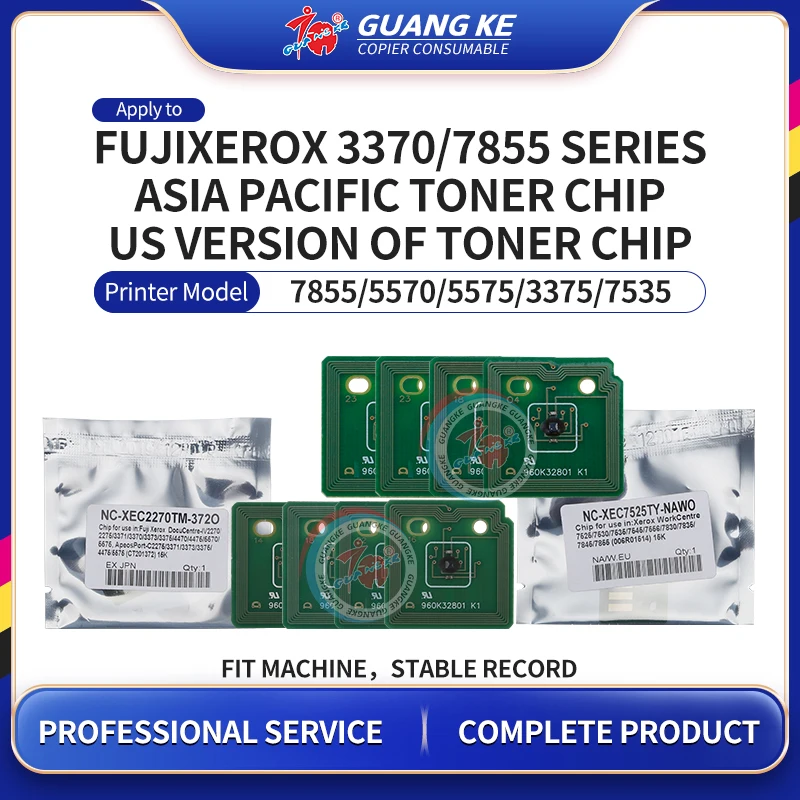 

Original Toner Chip Powde Chips SLDY3370XP0122 For Xerox 7855 7525 7350 7535 7545 7556 7830 7835 7840 7845 3370 3375 5570 5575