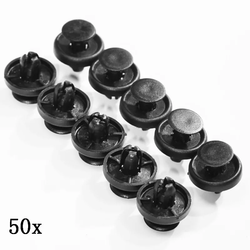 

50pcs/Set Car Trim Clips Fastener 7mm For Toyota /Lexus Wheel Arch Engine Shields Cover 90467-07201 Car Buckle Accessories Tools