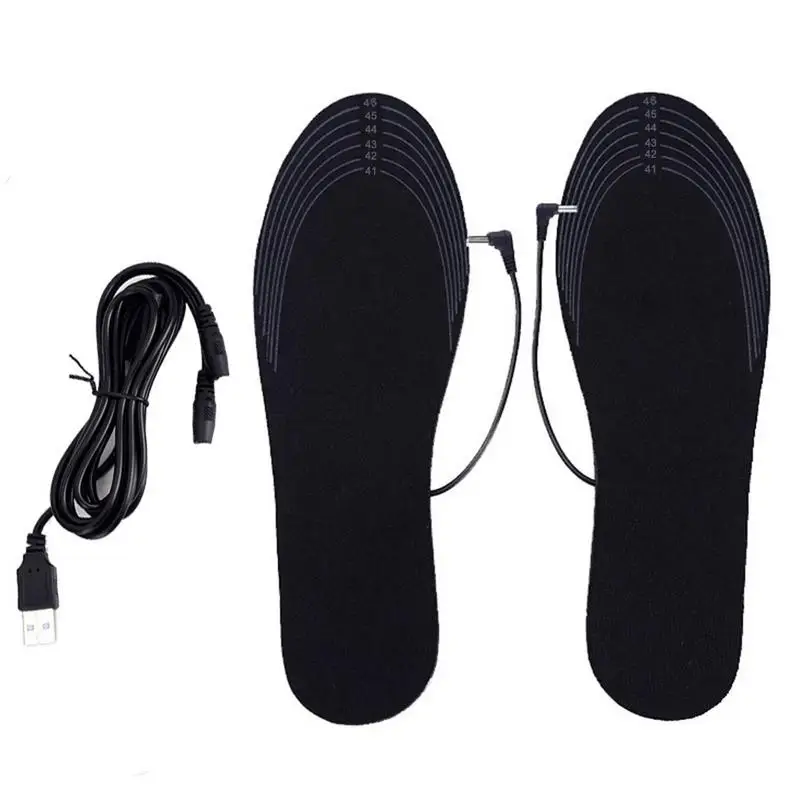 

Heated Insoles For Men USB Electric Heated Insole Warm Shoe Inserts For Shoes Boot Winter Foot Warmers Shoe Pad Fishing Hiking