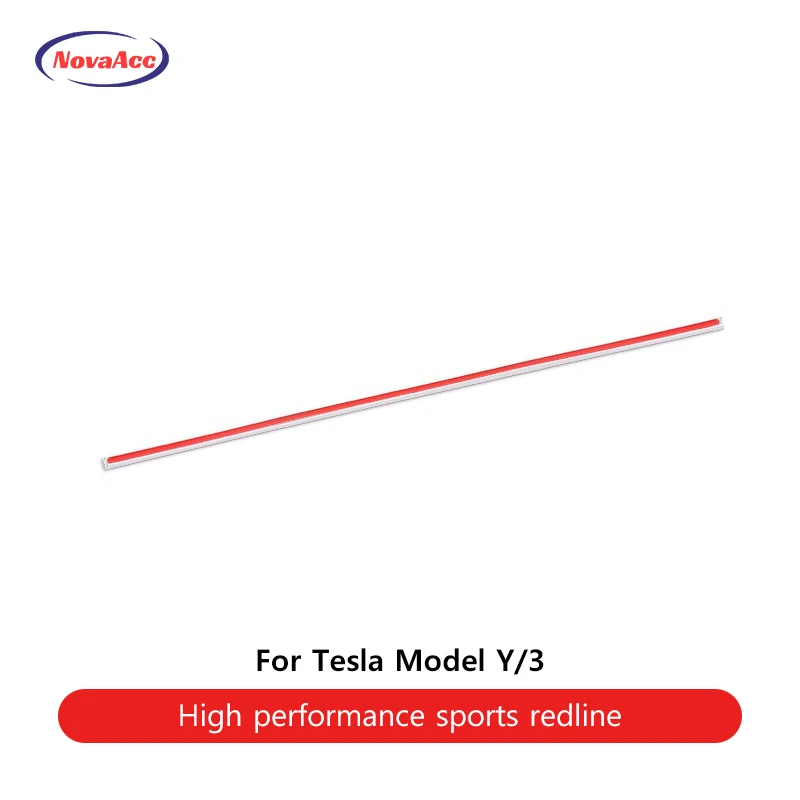 

Для Tesla Model 3 Y наклейка задний значок Performance Sport красная полоса декоративные аксессуары производительность декоративные наклейки
