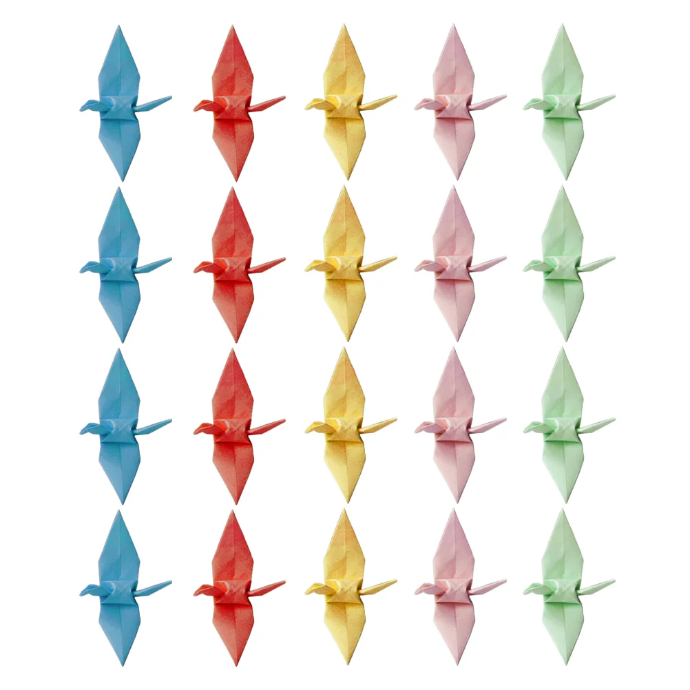 

Birthday Party Decor Paper Cranes Folded Paper Cranes Folded Origami Peace Crane