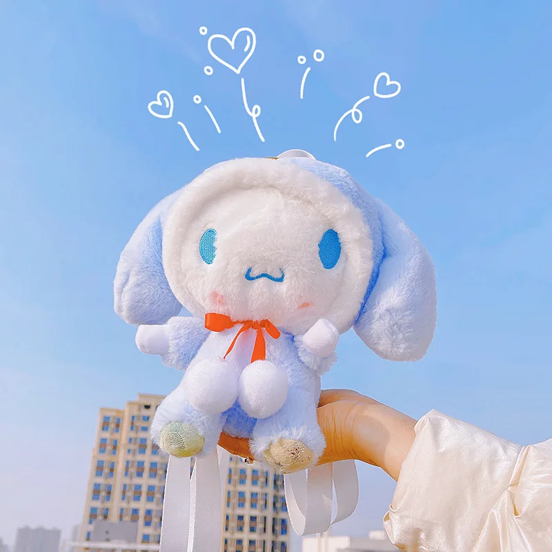 

Animation plush cartoon toy jade osmanthus dog long ear rabbit girl's shoulder bag children's gift doll bag