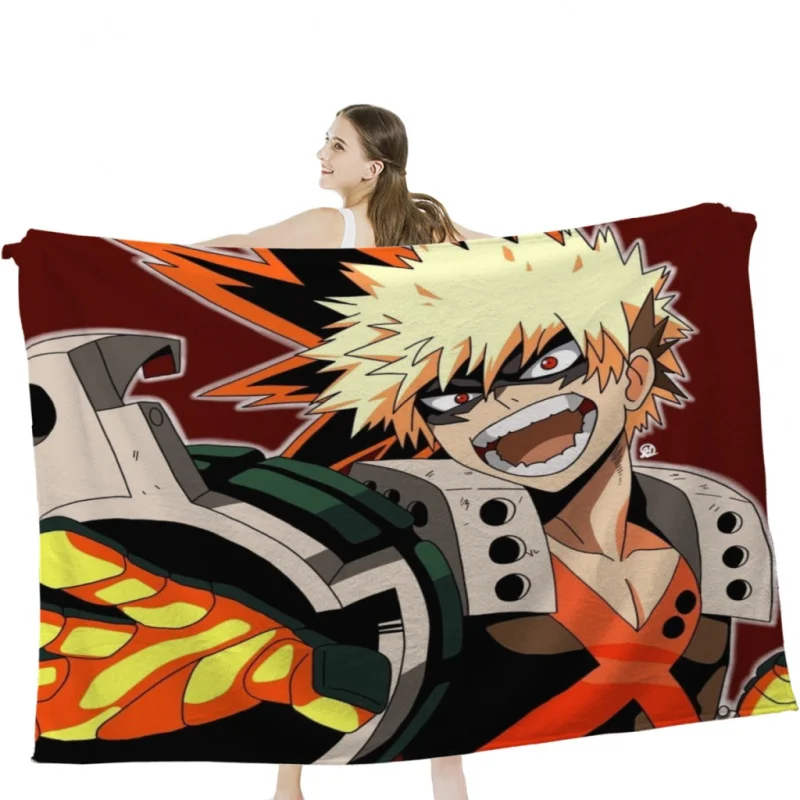 

Одеяла Katsuki Bakugou, мягкое теплое покрывало для кровати