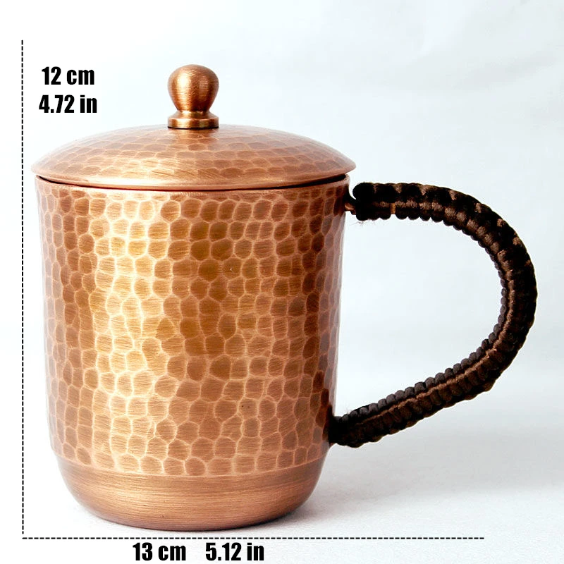 Ручная медная кружка 350 мл