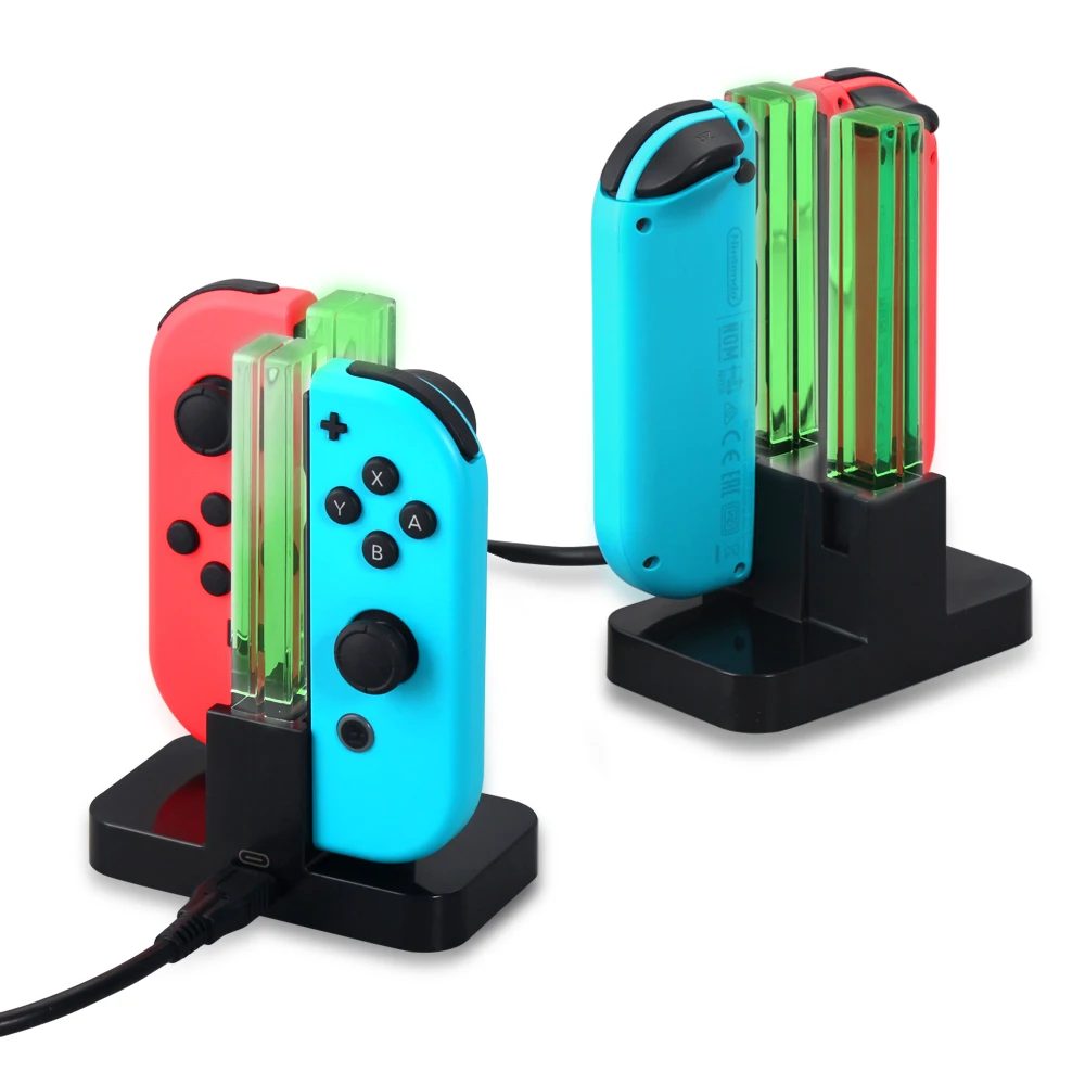 Док-станция для Joy Con Nintendo Switch Control ler Joycon зарядное устройство док-станция зарядки