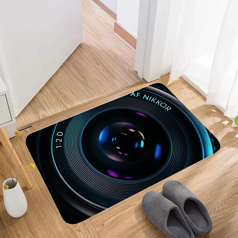 

Kitchen Carpet Camera Home Decor Accessories Rugs Bathroom Mat Floor Mats Aesthetic Room Carpets Decoration Entrance Doormat Rug