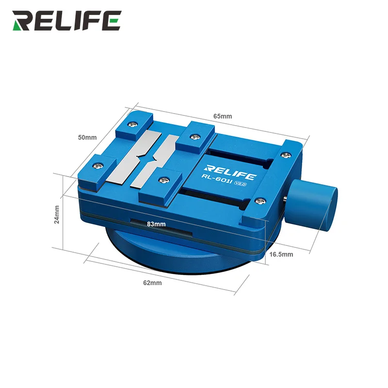 Фото RELIFE RL-601I V2.0 Мини-вращающееся крепление 360° °   Магнитный поворотный зажим для ремонта печатных плат телефонов и чипов №5