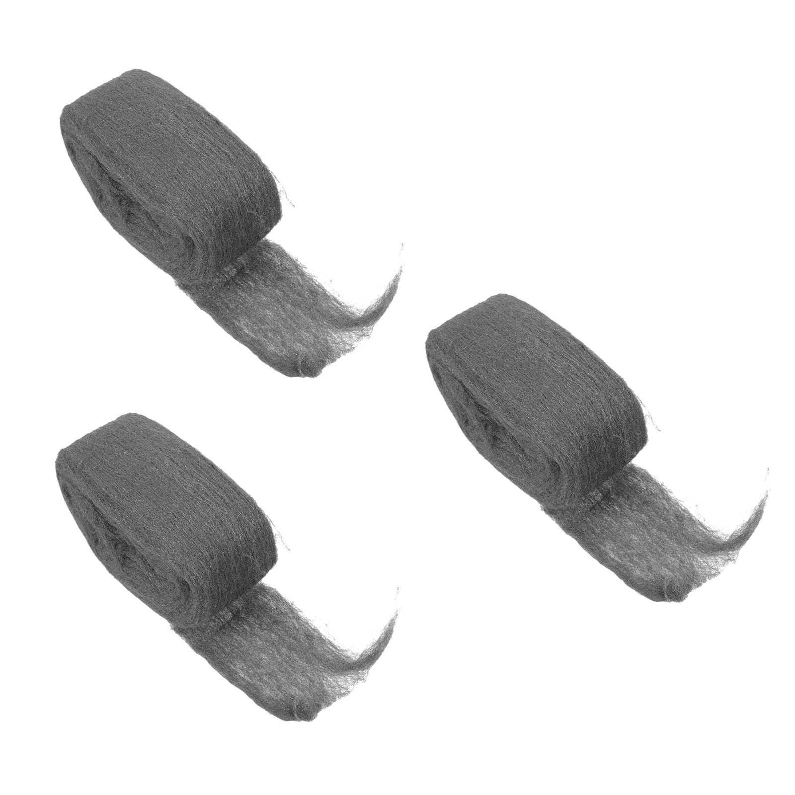 

3pcs Steel Wire Coarse Wire Fill Fabric DIY Cloth Blocker To Keep Animals From Holes Wall Cracks Vents For Garden House Garage