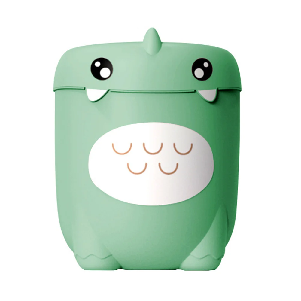 

Trash Can Bin Waste Garbage Room Rubbish Mini Basket Container Children Kitchendesktop Wastebasket Cartoon Plasticholder Paper