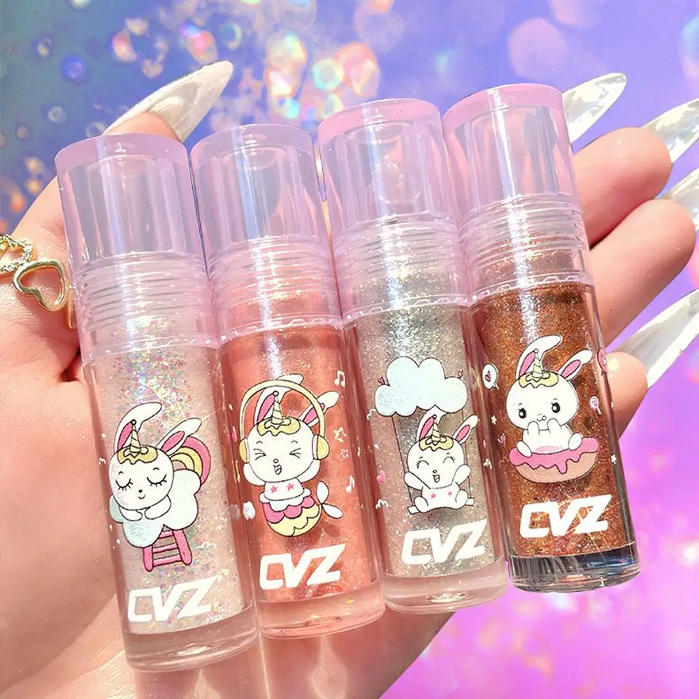 

1 шт. блестящие Мультяшные алмазные тени для век, мерцающие блестки, блестящие одиночные жидкие тени для век, косметические инструменты