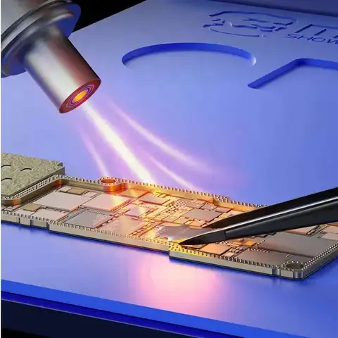 Многофункциональное основание микроскопа Mechanic iMat Air из алюминиевого сплава, верстак, электронный коврик для ремонта материнской платы печатной платы