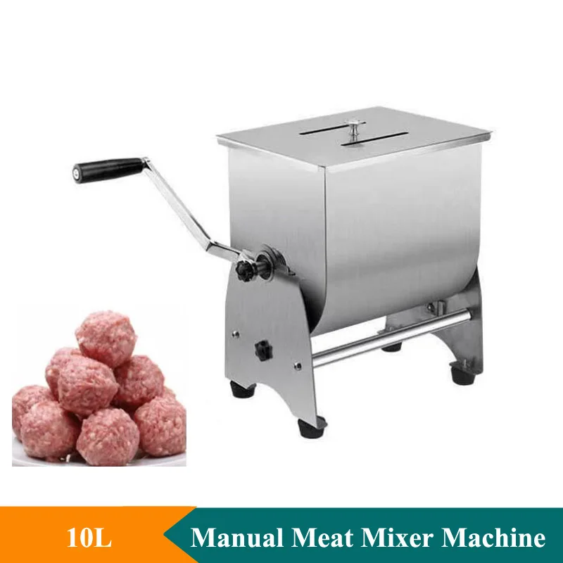 Машина для смешивания фарша из нержавеющей стали домашнего использования 10 л