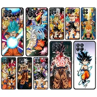 hot anime dragon ball cool for oppo gt master find x5 x3 realme 9 8 6 c3 c21y pro lite a53s a5 a9 2020 black phone case cover