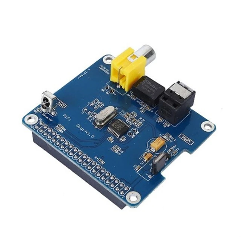 

For Raspberry Pi 3/2 Substitute HIFI DiGi+ Digital Sound Card I2S SPDIF WM8804G
