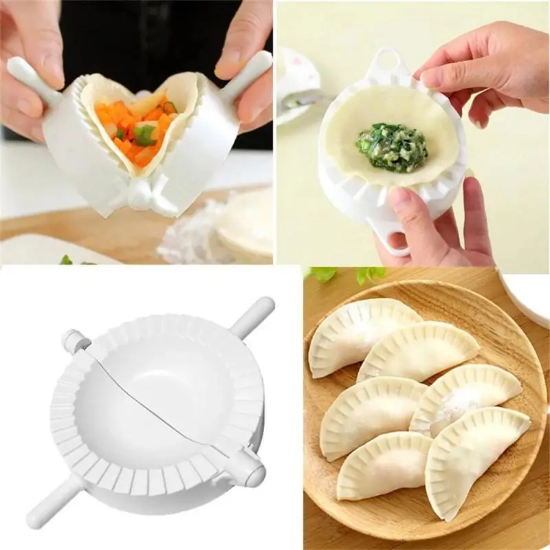

Diy Plastic Ravioli Maker Maker Kichen Cooking Pastry 3pcs/set 7/8/10cm Jiaozi Dumplings Easily Ravioli Maker Dumpling Mold