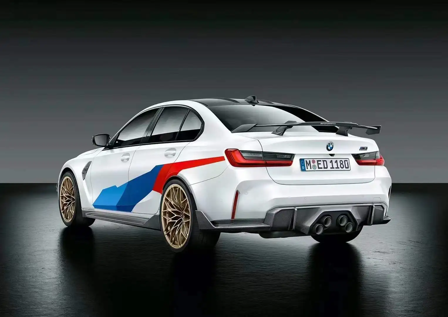 Высококачественный комплект кузова для BMW M3 M4 обновленный MP-стиль углеродное