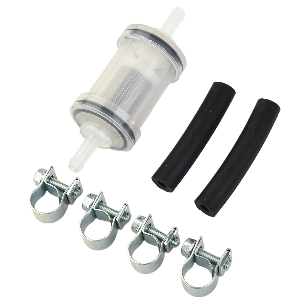 

7pcs/Set Transparent Disassemblable Diesel Fuel Filter + Fuel Hose + Clips For Eberspacher Webasto Parking Heater Parts