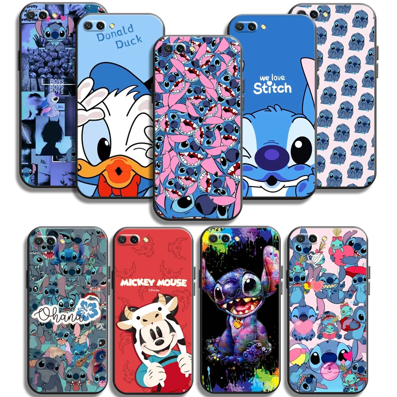 

2022 Disney Cute Phone Cases For Huawei Honor Y6 Y7 2019 Y9 2018 Y9 Prime 2019 Y9 2019 Y9A Funda Carcasa Soft TPU