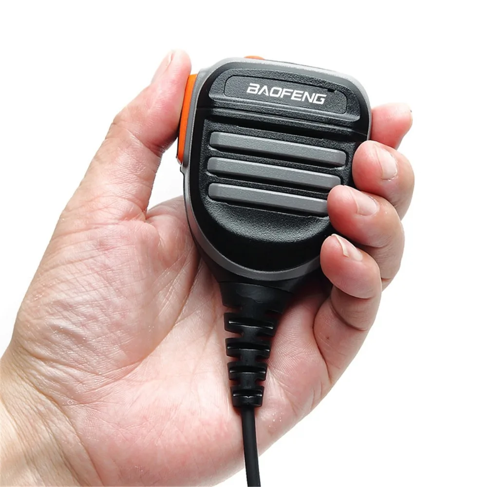 Baofeng interphone uv9rplus waterproof hand microphone a58 shoulder microphone uv9r-era AMG 9700 hand microphone