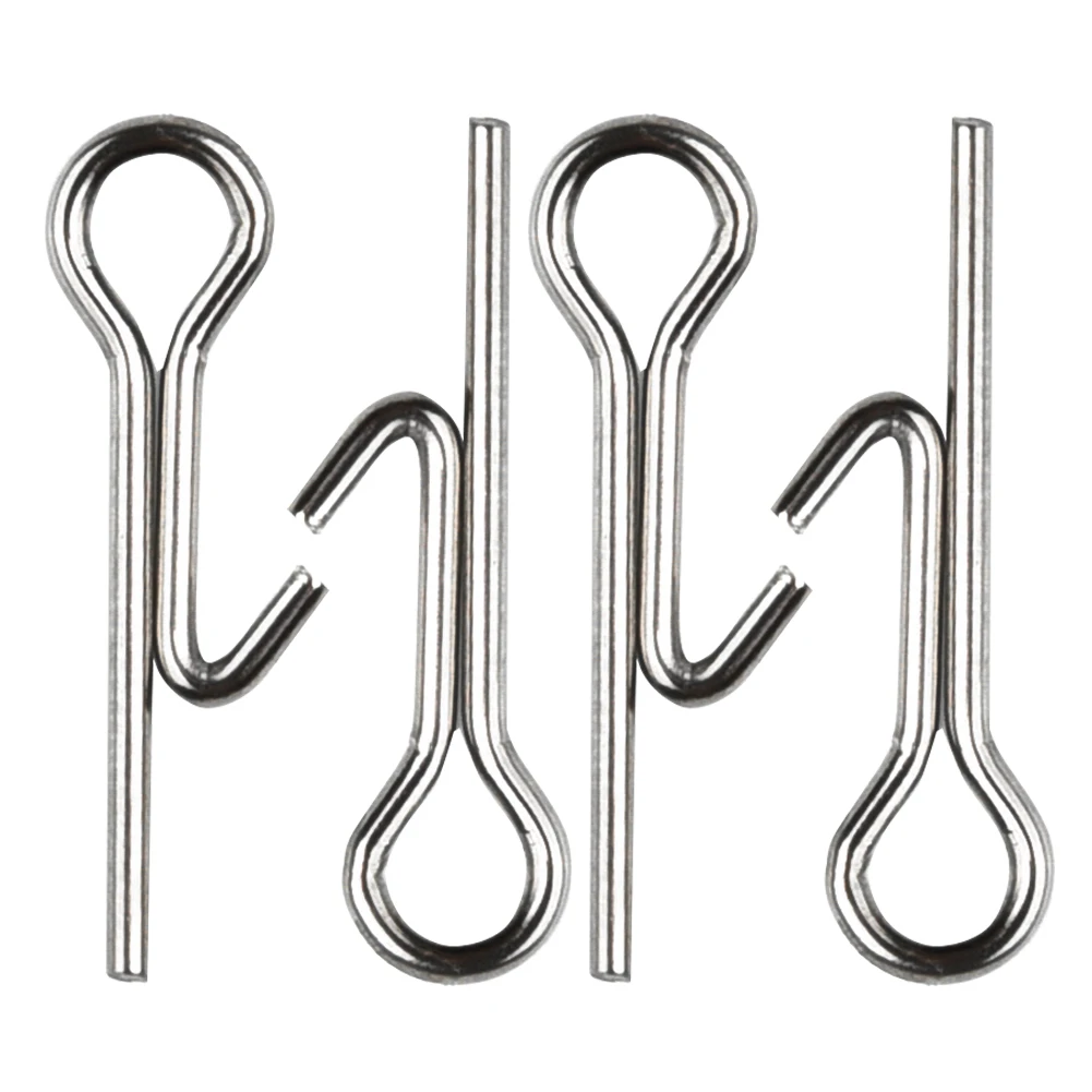 

Durable High Quality Hot Sale Ideal Practical Brand New Hook pin 100 pcs Acc Bait Connecting Fishing Lock Lure
