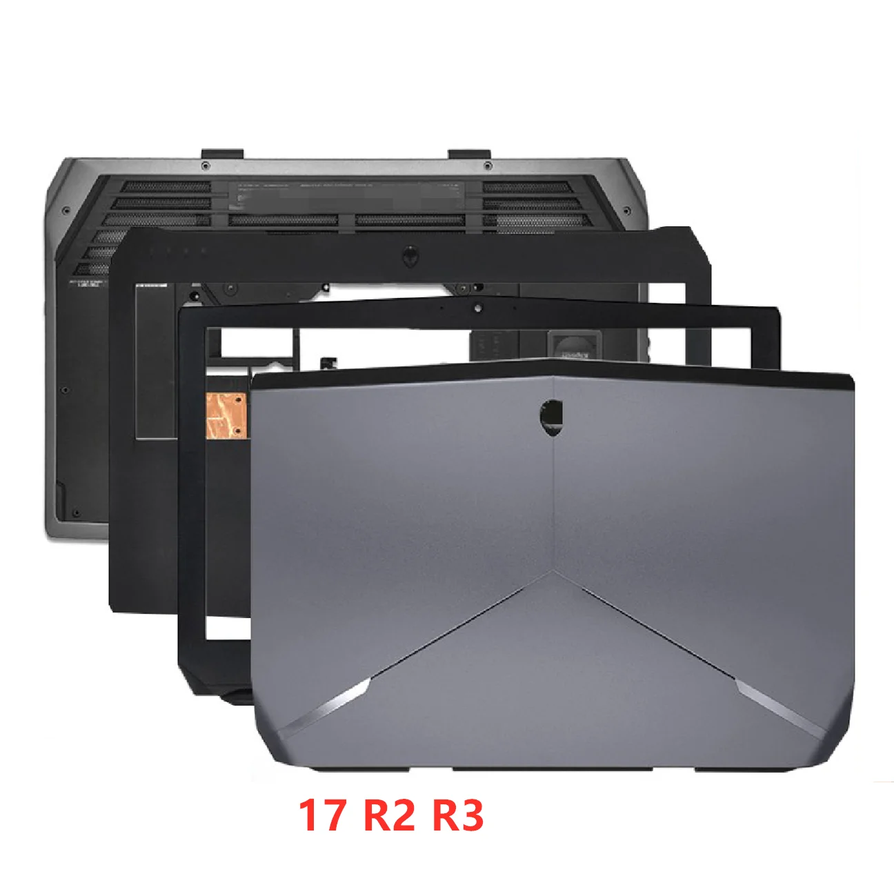 

New Laptop For Dell Alienware 17 R2 R3 Back Cover Top Case/Front Bezel/Palmrest/Bottom Base Cover Case