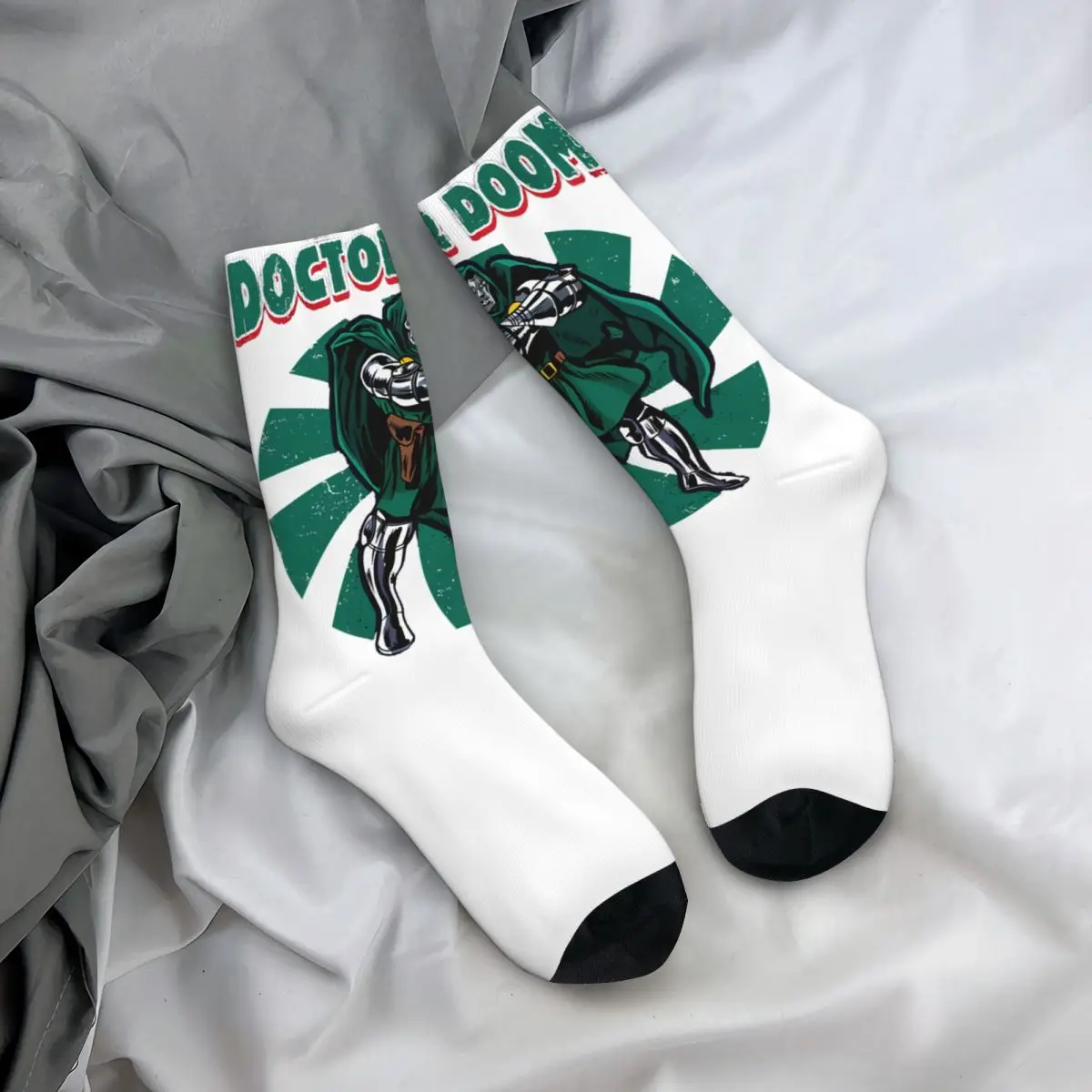 Злодей лучший для вас Мужские носки ретро Harajuku D-Doctor D-Dooms уличный стиль новинка