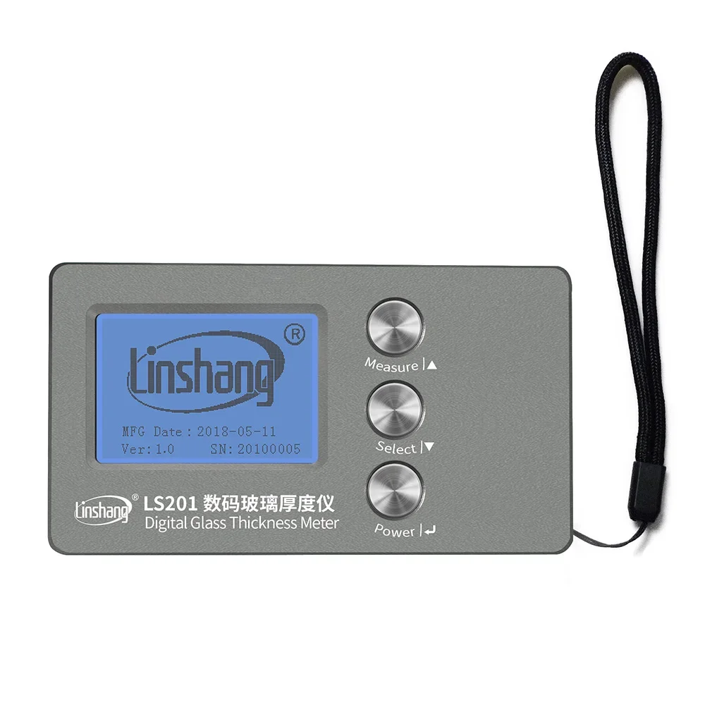 Толщиномер стекла LS201 Односторонний измерительный прибор для чтения отражения