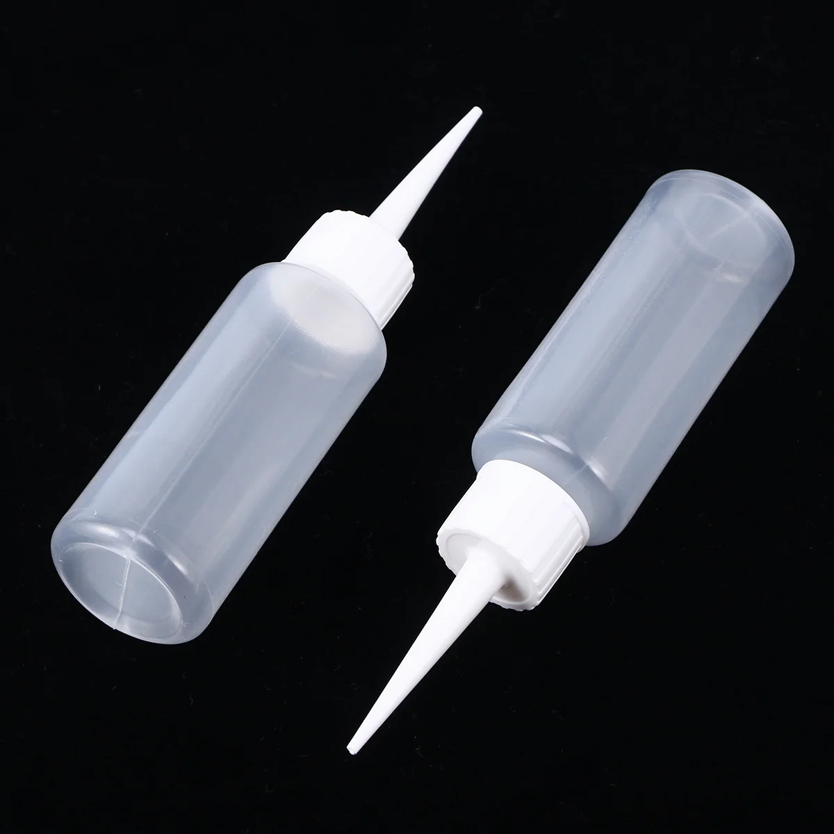 

Bottle Squeeze Bottles Tip Glue Precision Applicator Empty Needle Tie Dispense Liquid Dye 50Ml Color Hairnose Storage