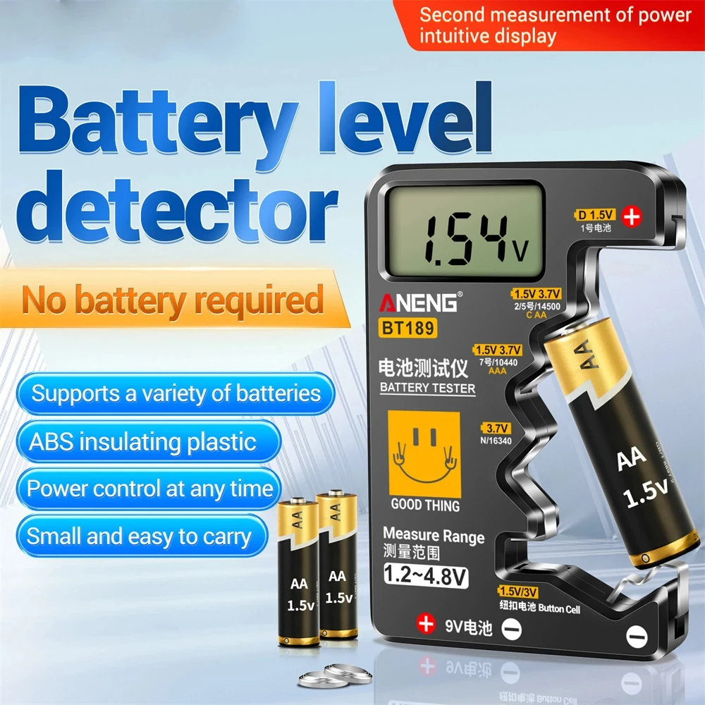 

iToolBro BT189 Цифровой тестер аккумуляторов