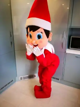

New Adult Elf Hot Sale Foam Cute Boy Fancy Cartoon Mascot Costume Plush Christmas Fancy Dress Halloween Mascot Costume