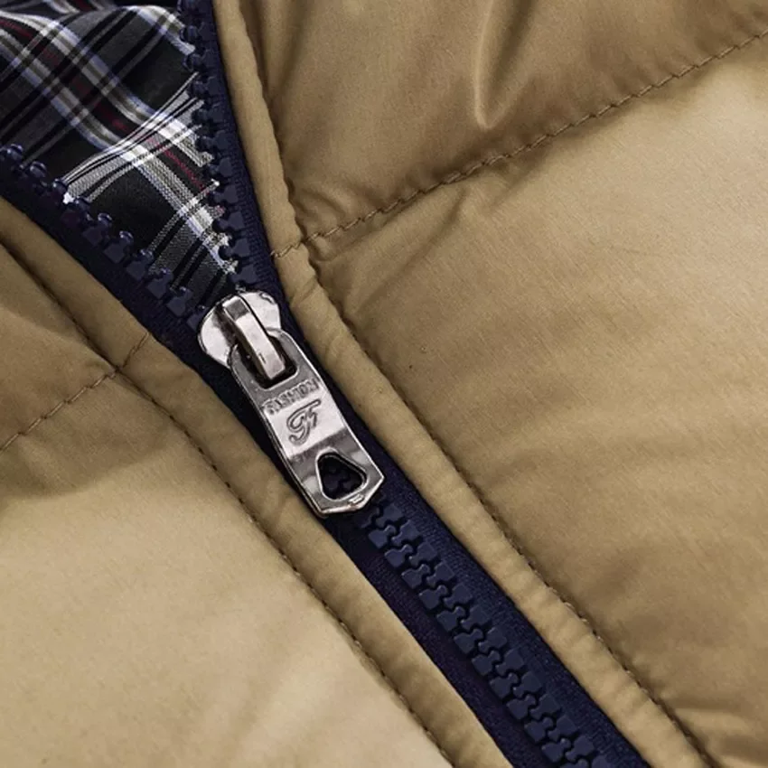 Thick Hooded Fur Collar Parka Men Coats Casual Padded Mens Jackets Male Clothing 6XL 7XL SA748 Men's Winter Jackets