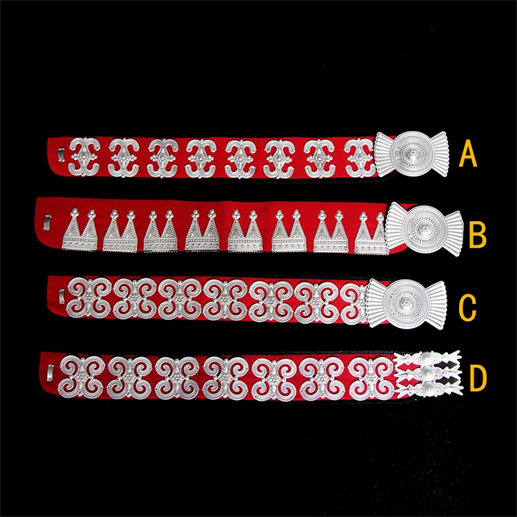 Женский длинный ремень с вышивкой в этническом стиле