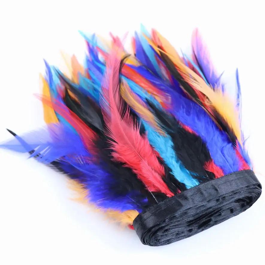 

Белое пушистое петушиное перо, отделка бахромой 6-8 дюймов, отделка петушиных перьев для поделок, карнавальных костюмов, швейное украшение, 2 ...