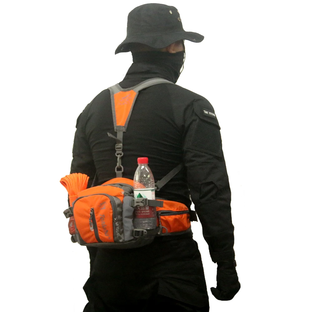 Outdoor Sports Waist Bag Waterproof Multifunctional Hiking Cycling Backpack