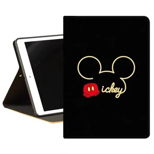 Disney Mickey Minnie Cartoon Tablet Cover for IPad 7.9/9.7/10.2 Inch Mini 1/2/3/4/5/6 Air 1/2/3 Pro Luxury Magnetic Smart Cover