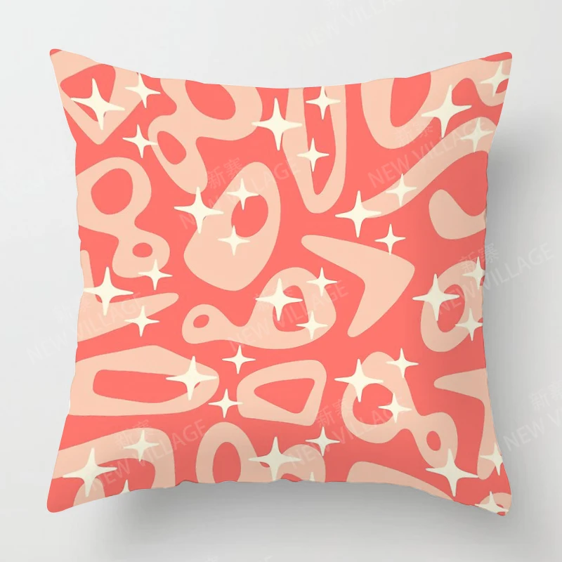 

Декоративные чехлы для подушек Plush геометрический принт