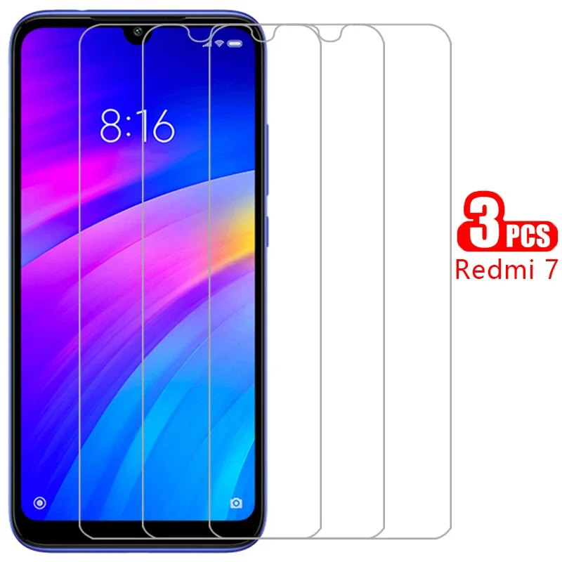 Защитное закаленное стекло для xiaomi redmi 7 защитная пленка экрана redmi7 xiomi xiami xaomi red mi