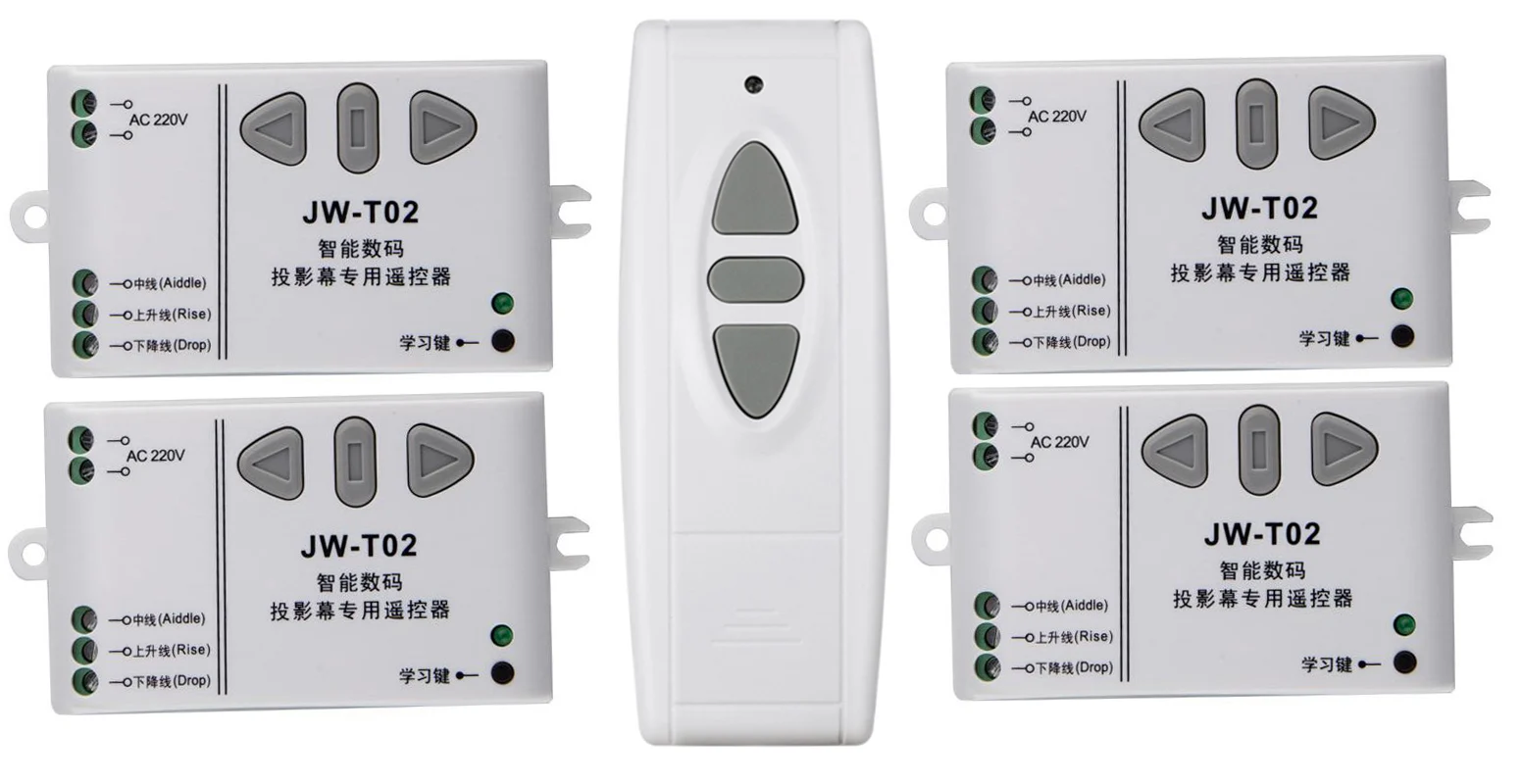 AC 220 В 433 МГц интеллектуальная цифровая RF беспроводная система дистанционного