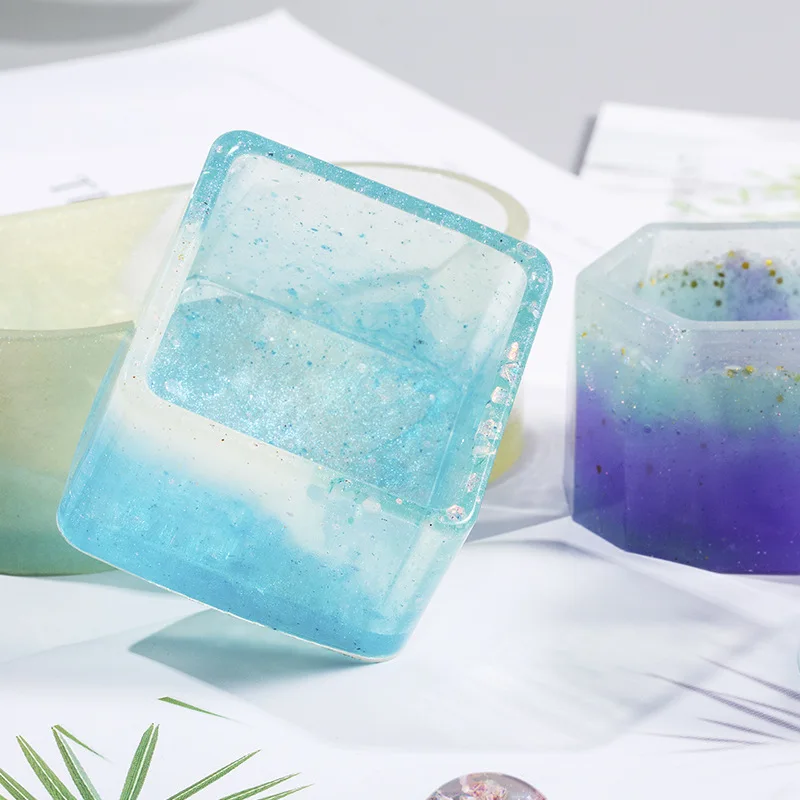 Силиконовая эпоксидная форма сделай сам для цветочных горшков контейнер