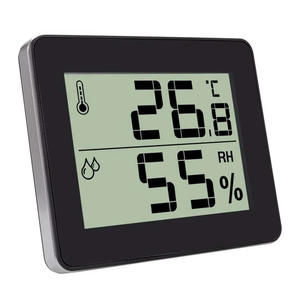 

Durable Weather Station Temperature Meter Digital For Baby Room Humidity Hygrometer Living Room Office Schools