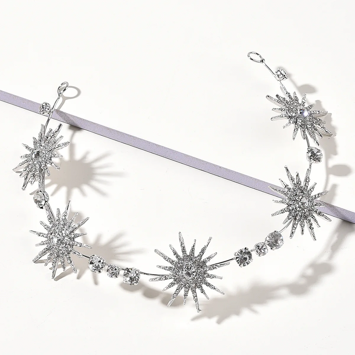 Женский свадебный ободок с кристаллами винтажный аксессуар для волос в