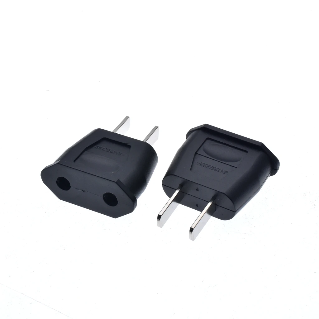 EU Power Cord Cable To 2 Pin US JP CN Plug Adapter European American Japan China Travel Electrical Socket* | Обустройство дома