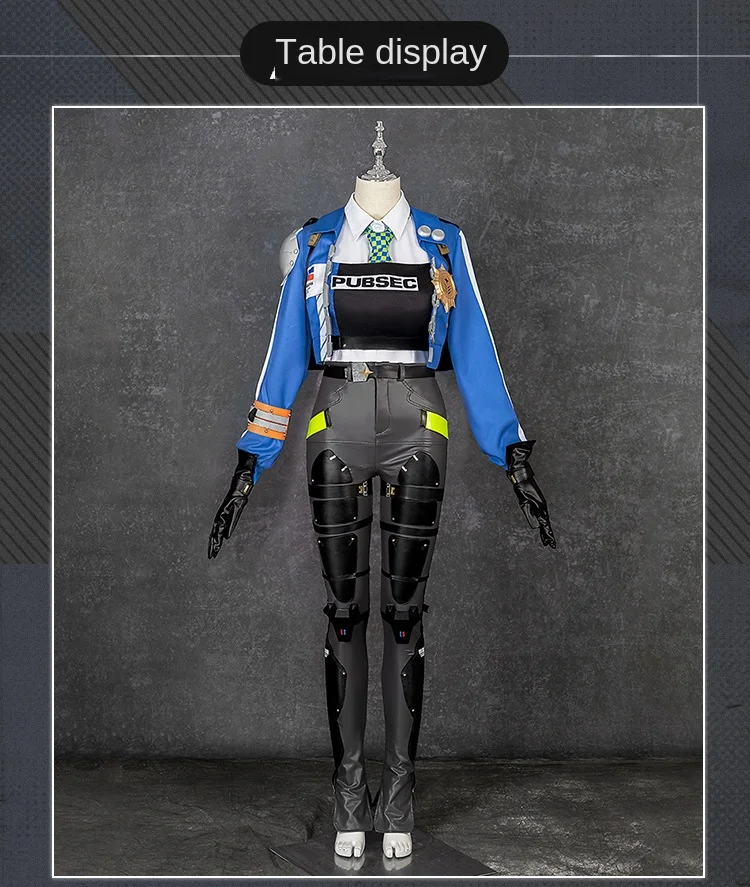 Новая Униформа Eridu для игры Zenless Zone Zero Zhu Yuan косплея специальных расследований